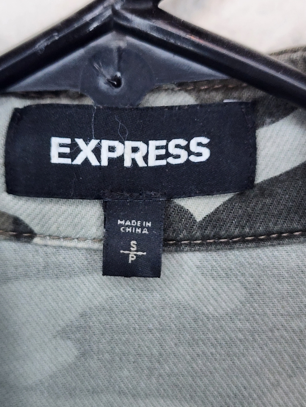 Express Camo Utility Field Jacket - Drawstring Waist - Small - Picture 4 of 5